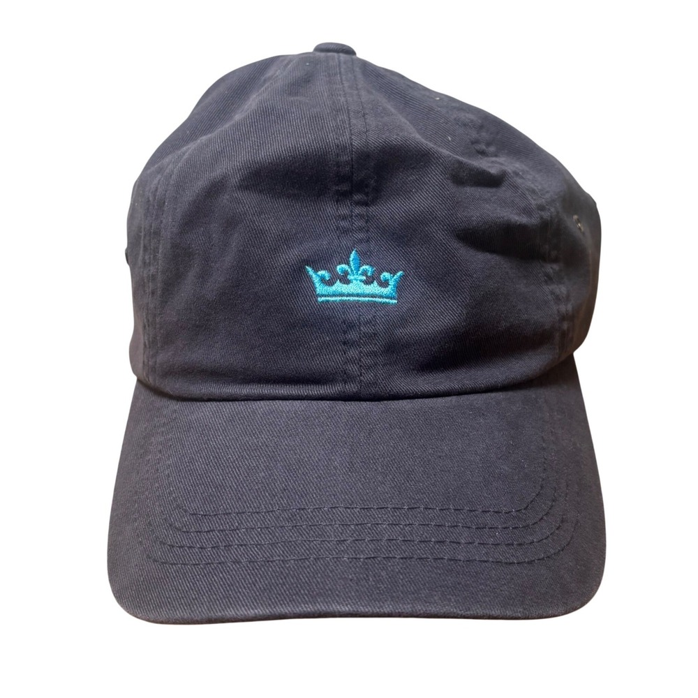 Peter Millar New Cap Hat One Navy Blue Crown Logo Adjustable One Size